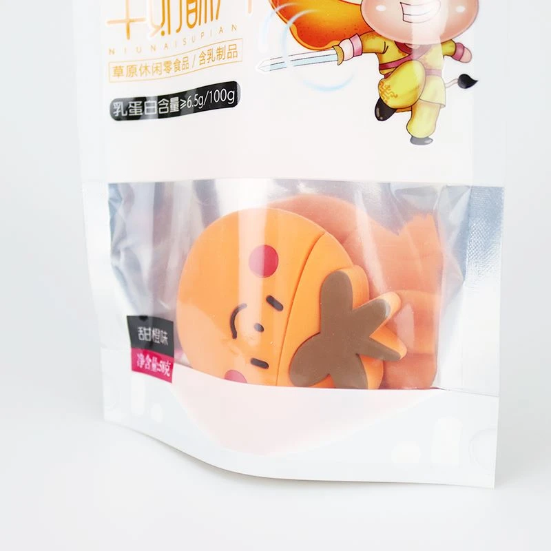 Colorful plastic/PE zip-lock pouch
