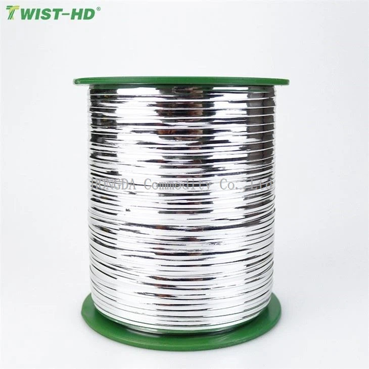 Hot Sale PET Plastic Colorful Metallic Wire Bread Candy Bag Packing Twist Tie Spool